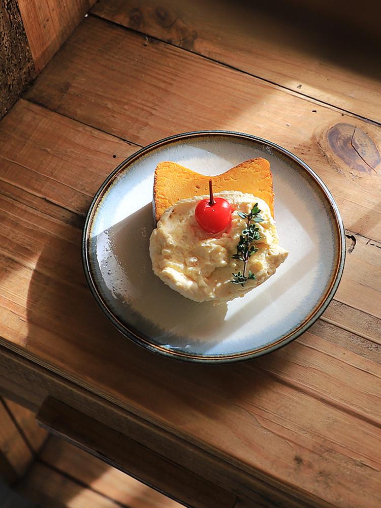 오반자이 호노보노 원형접시 16cm