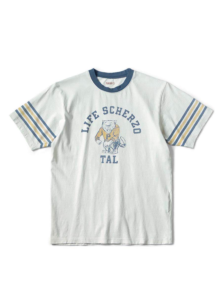 20/-天竺 リンガーT(カレッジCATPITALpt)