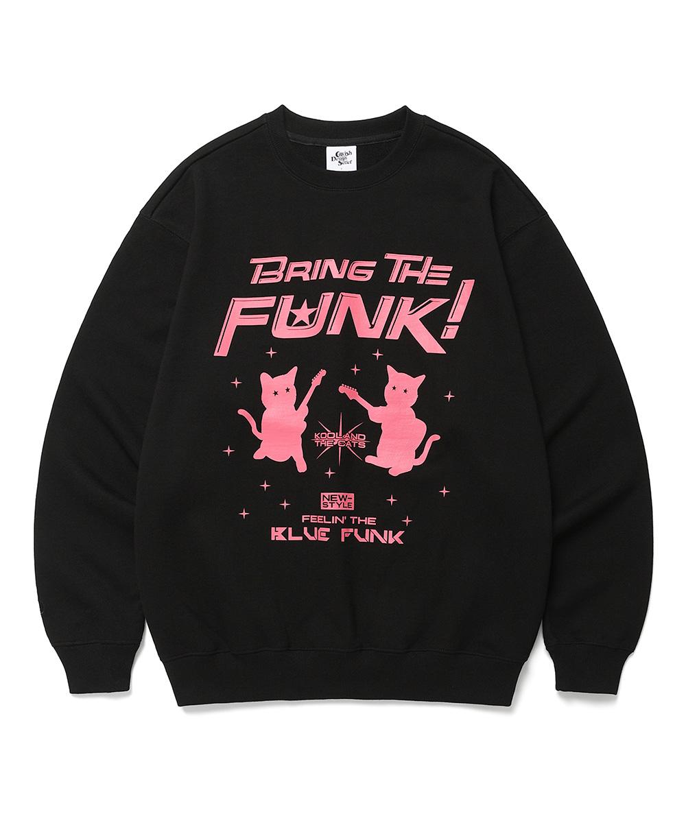 KOOL AND THE CATS SWEATSHIRT[BLACK]