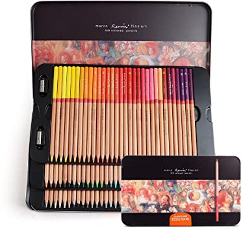 마르코 르누아르 유성 색연필 120색 세트