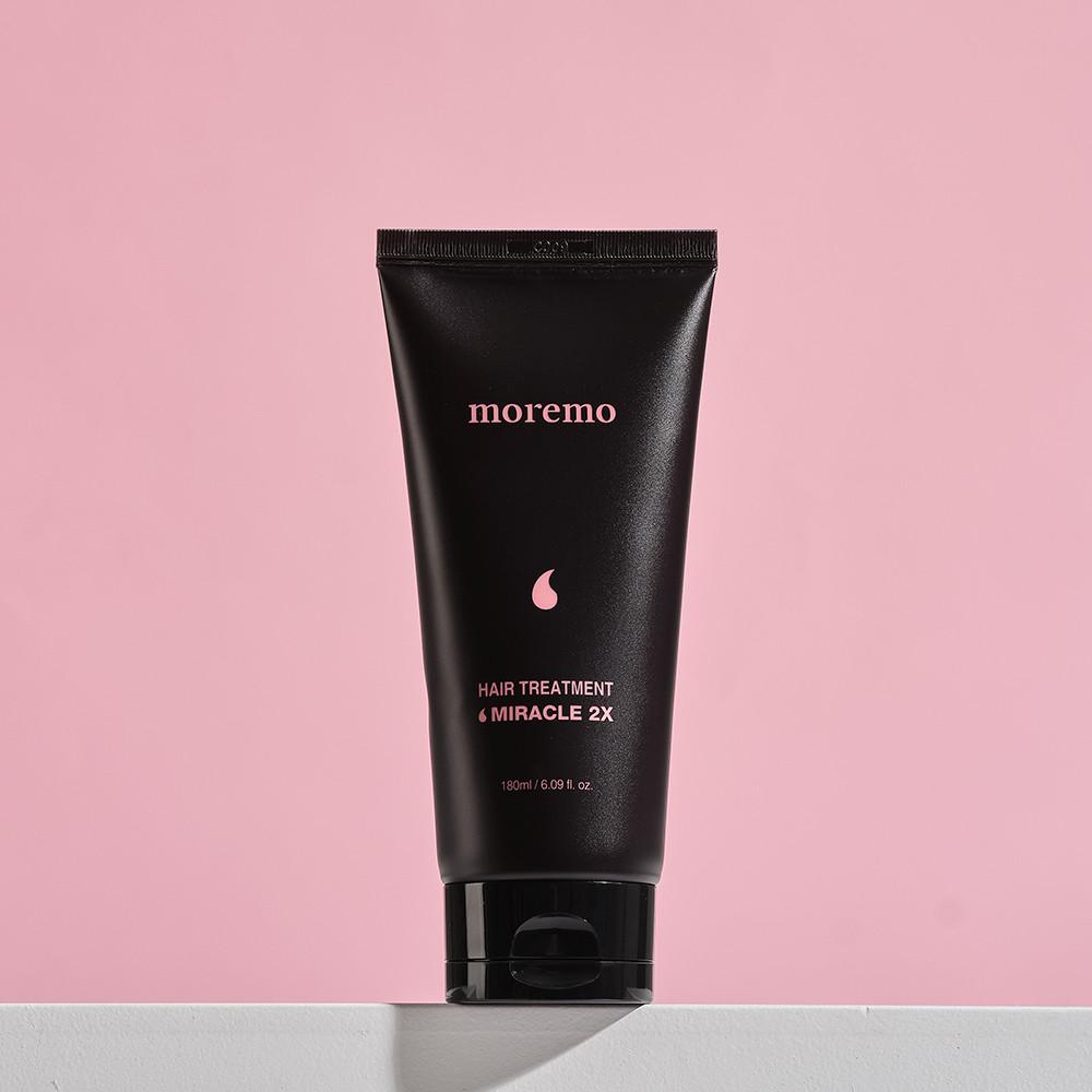 모레모 헤어 트리트먼트 미라클 2X (180ml)