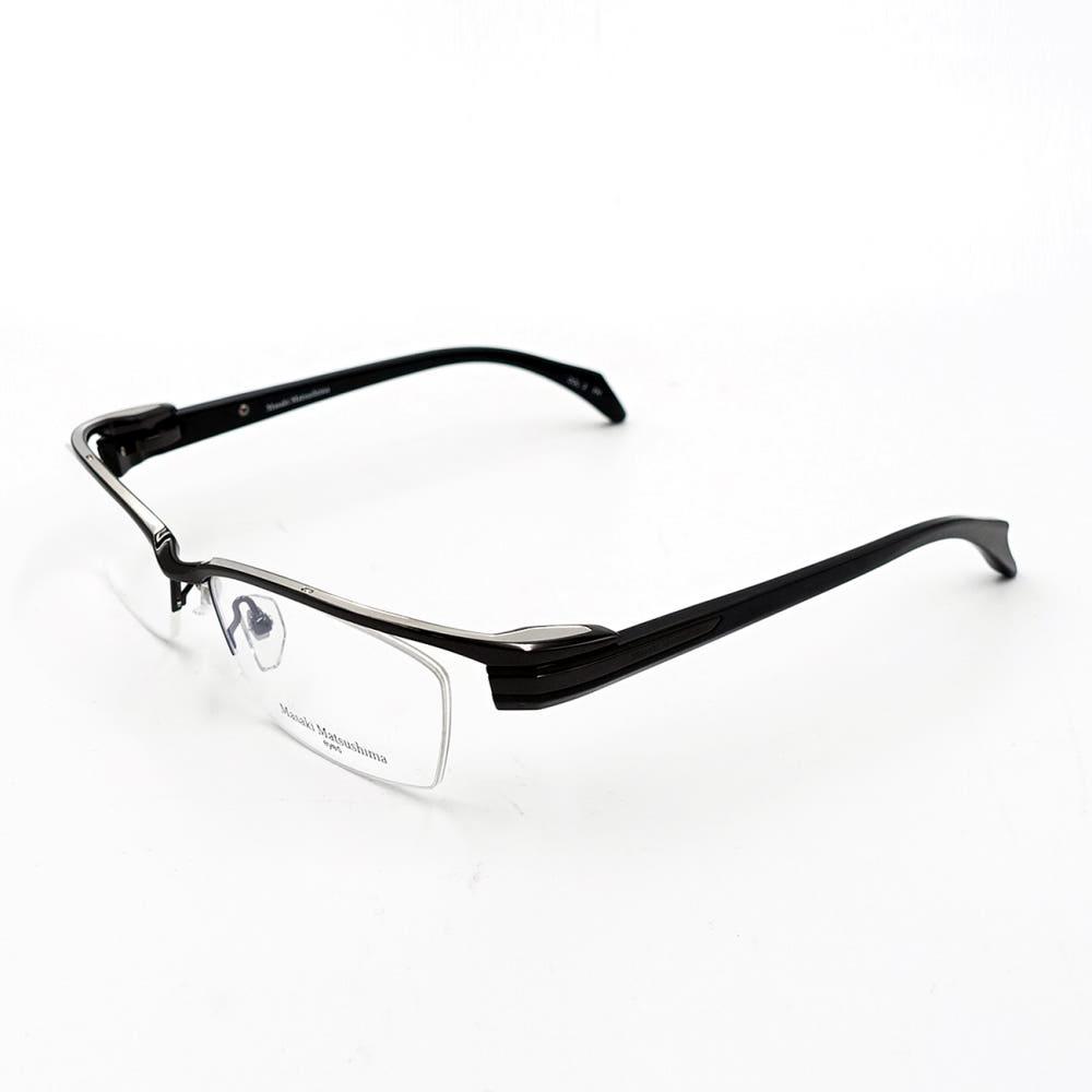 마사키 마츠시마 메탈 콤비 블레이드 안경 / MASAKI MATUSHIMA Metal Combination Blade Glasses