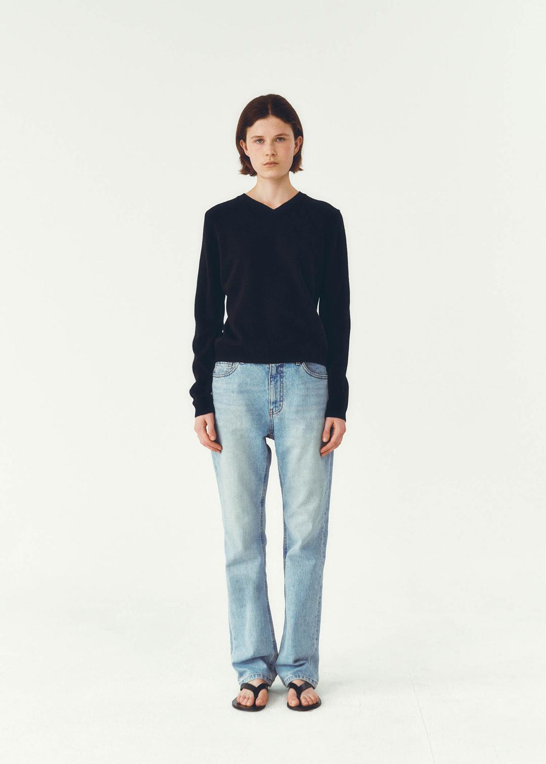 [5th] Relaxed Jeans in light blue