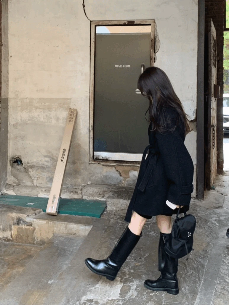 Half wool100 coat "주문 폭주!\"