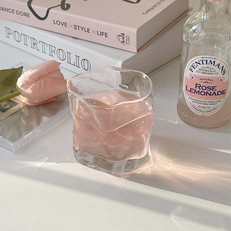 Wavy Glacier Glass Cup 웨이브 빙하 유리컵