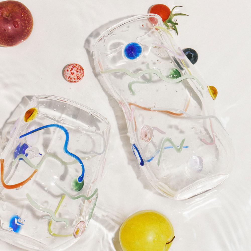 Candy Glass Cup 캔디 유리컵