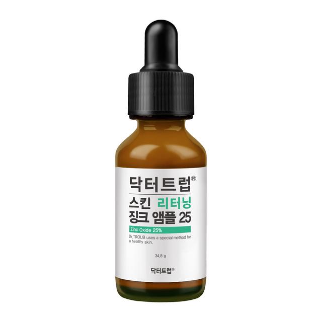 시드물▶닥터트럽 스킨 리터닝 징크 앰플 25/34.8g/퓨어 징크옥사이드25%/스팟집중관리/고농축/고함량