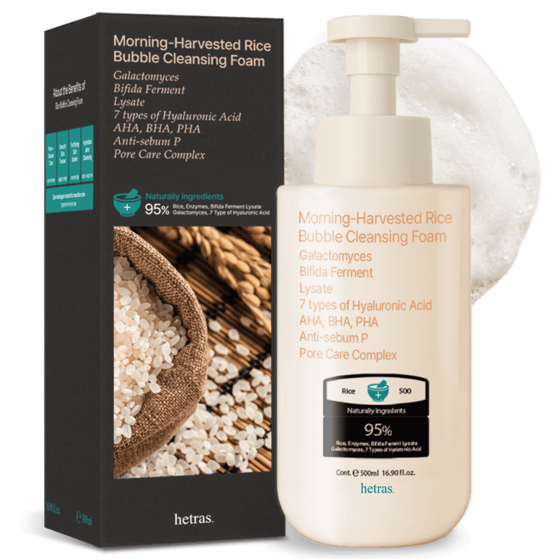 Morning Harvested Rice Bubble Cleansing Foam