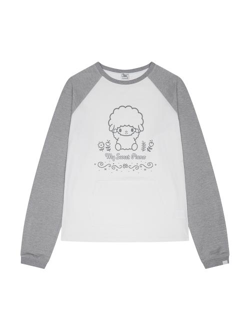 MY SWEET PIANO LONG SLEEVES [WHITE]