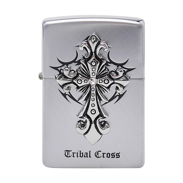 Tribal Cross Emblem 1 Chrome