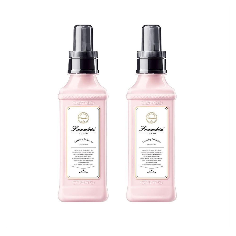 Laundrin 일본 란도린 클래식 피오레 섬유 유연제 600ml 2개