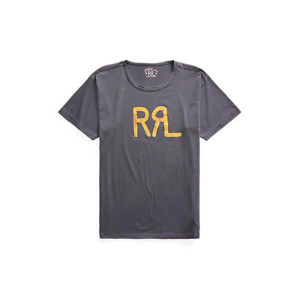 RRL 로고 저지 티셔츠(MNRRTSH1N820058410)