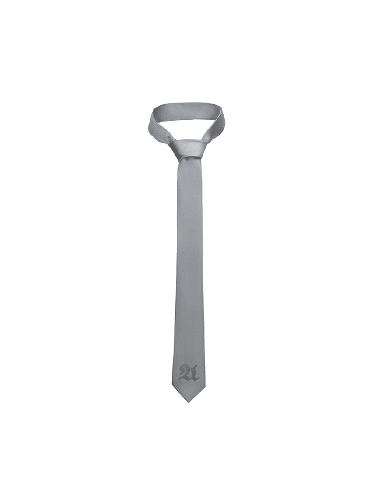 [AROUSAL AWAKE] Logo Silver Tie