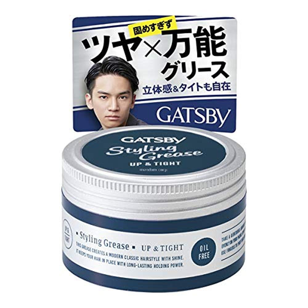 Gatsby 갸스비 스타일링 그리스 업앤타이트 헤어왁스 헤어 포마드 100g
