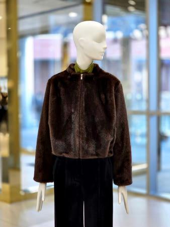 이런 상품 어때요? [ZOOC 주크] 페이크 밍크 집업 점퍼 V254PSF966