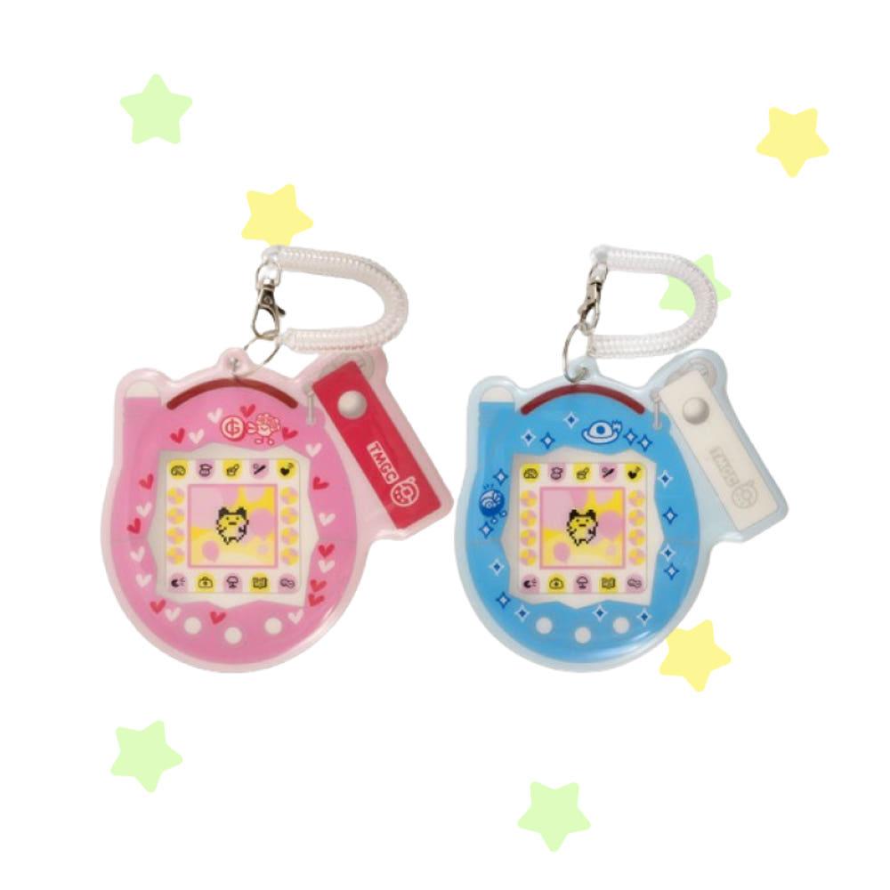 다마고치 게임기 다이컷 카드 홀더 릴패스 체인