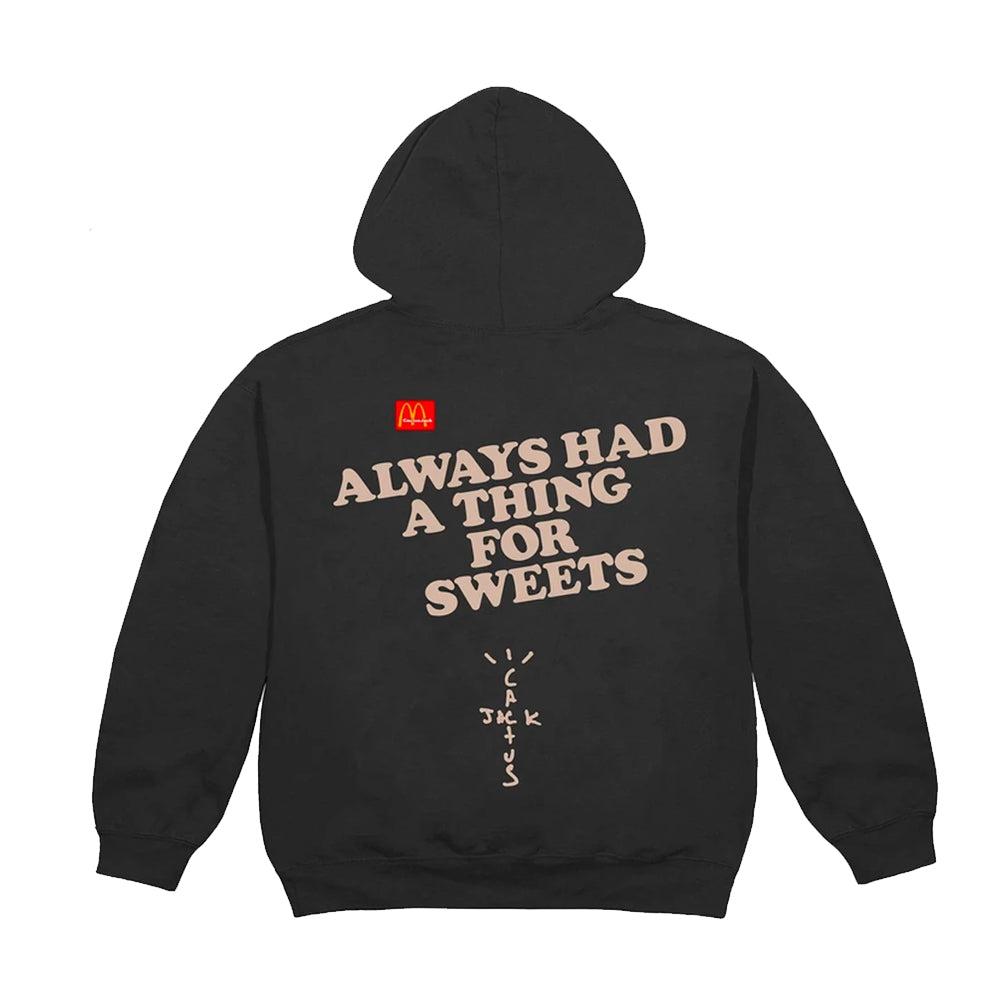 Travis Scott x McDonald's Apple Pie Hoodie Washed Black - S
