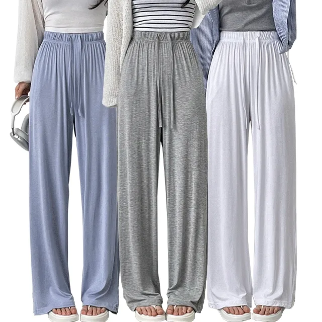 [기본&롱/MADE!] 이지핏 찰랑 촤르르 밴딩트레이닝팬츠 와이드팬츠 5color