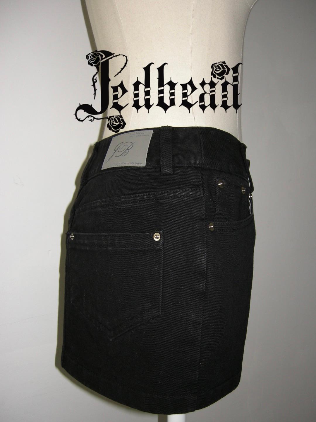 Low waist skirt [Black ver.]