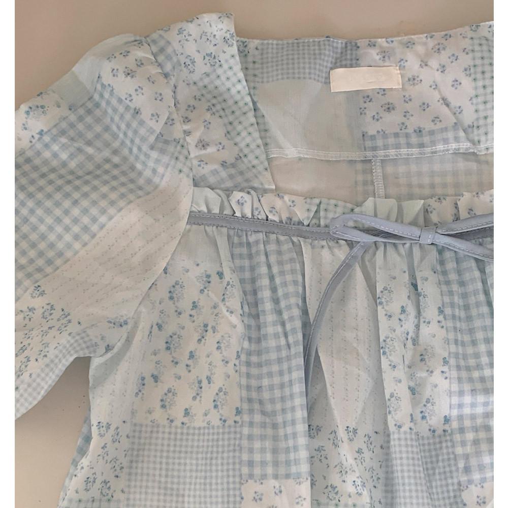 아리아 반팔 원피스 파자마 여름 소녀 공주 잠옷 선물 파티