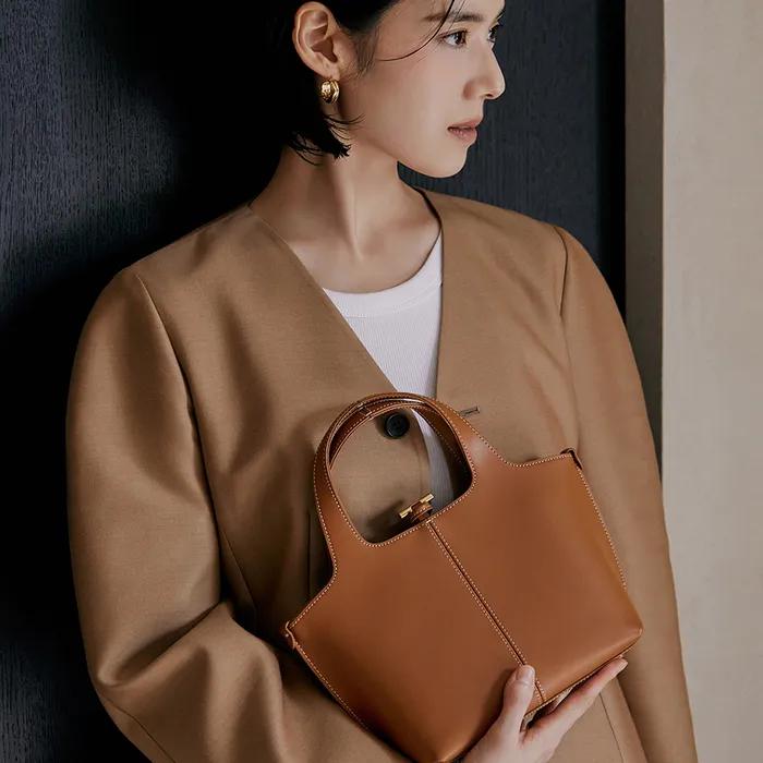 PANIER PETIT BAG (TAN BROWN)