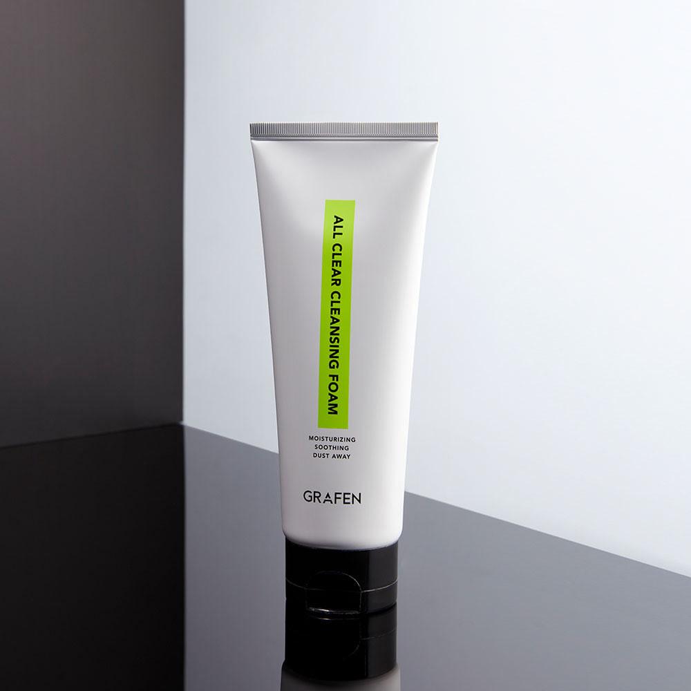 [2+1] 올 클리어 클렌징 폼 150ml 3개 묶음 [여드름 완화 기능성/남자 메이크업 전용 클렌징 폼]