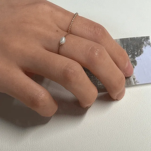 beige ring