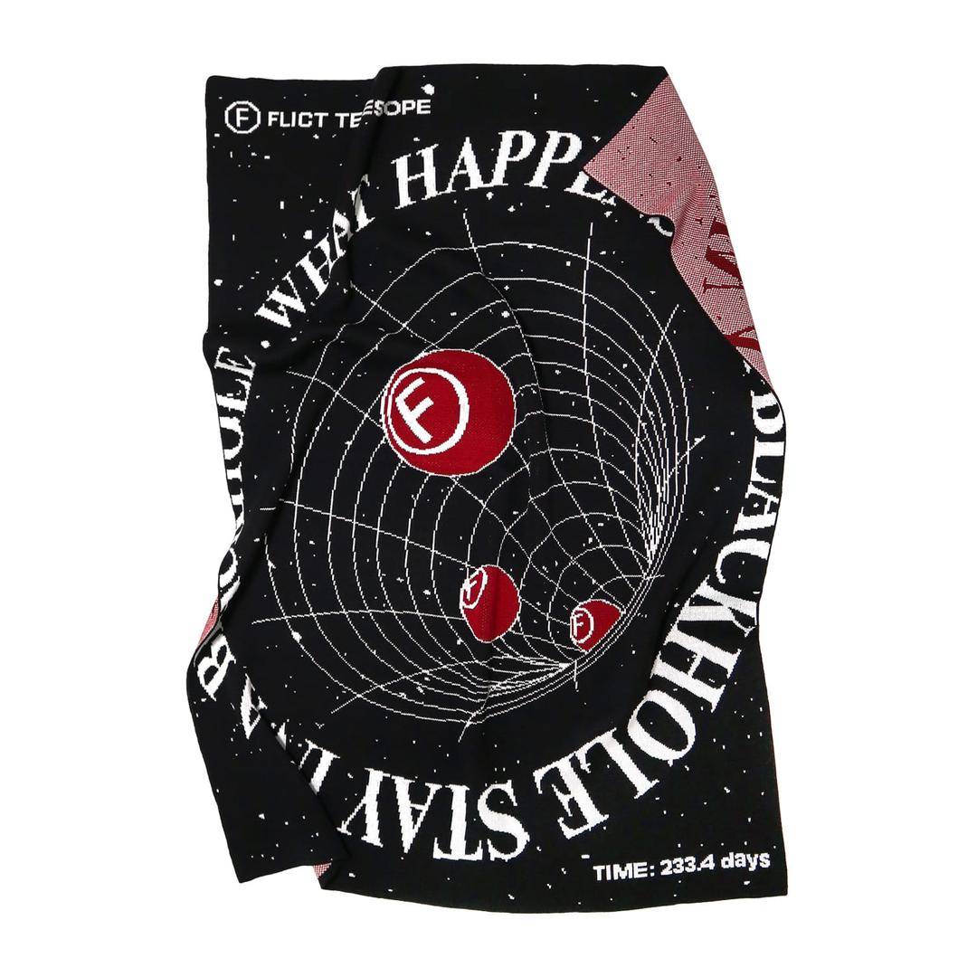 블랙홀 니트 담요 100*150 (cm)