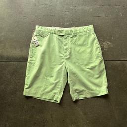 (32-34) Ralph Lauren Dog Yellow Green Chino Shorts