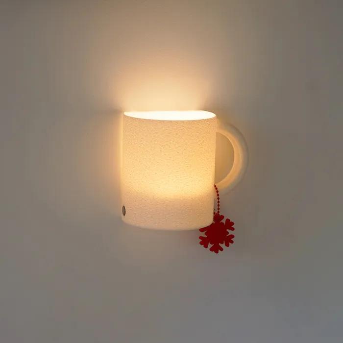 CUPPA WALL LAMP (SNOW WHITE - 2 COLORS)