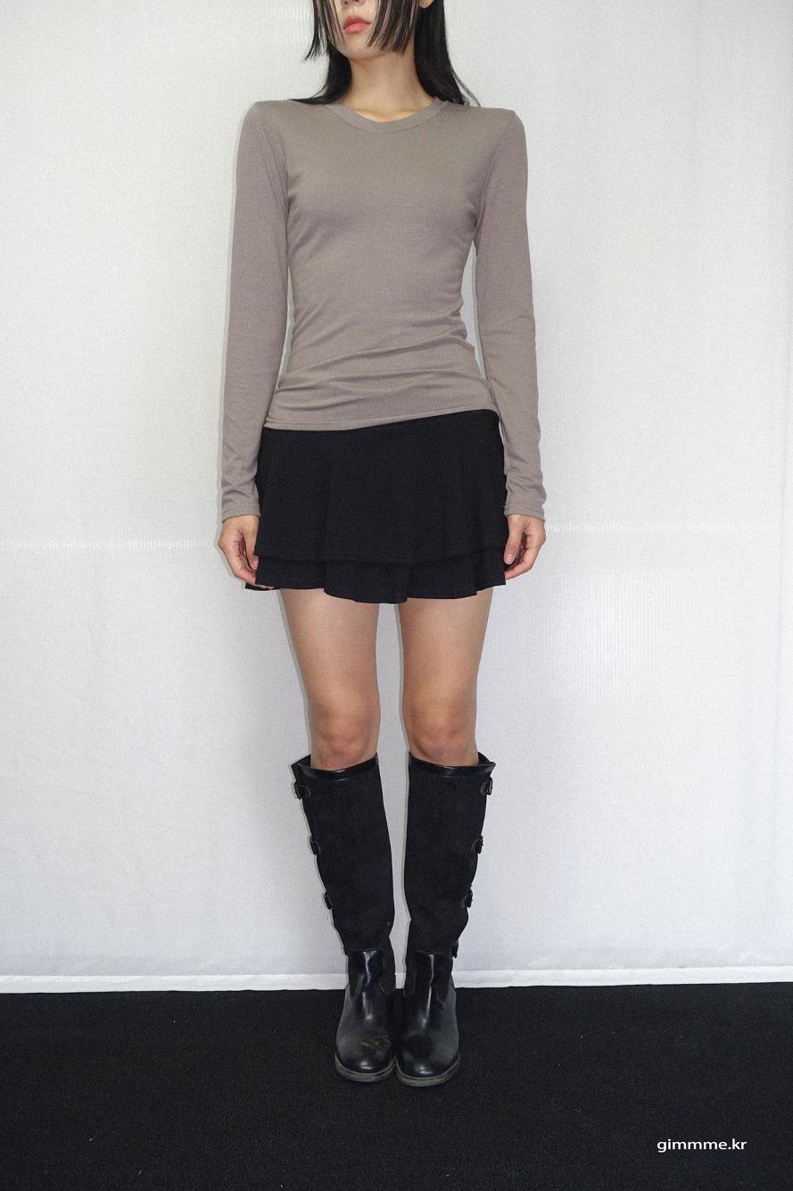 김미 레민 레이어 캉캉 스커트