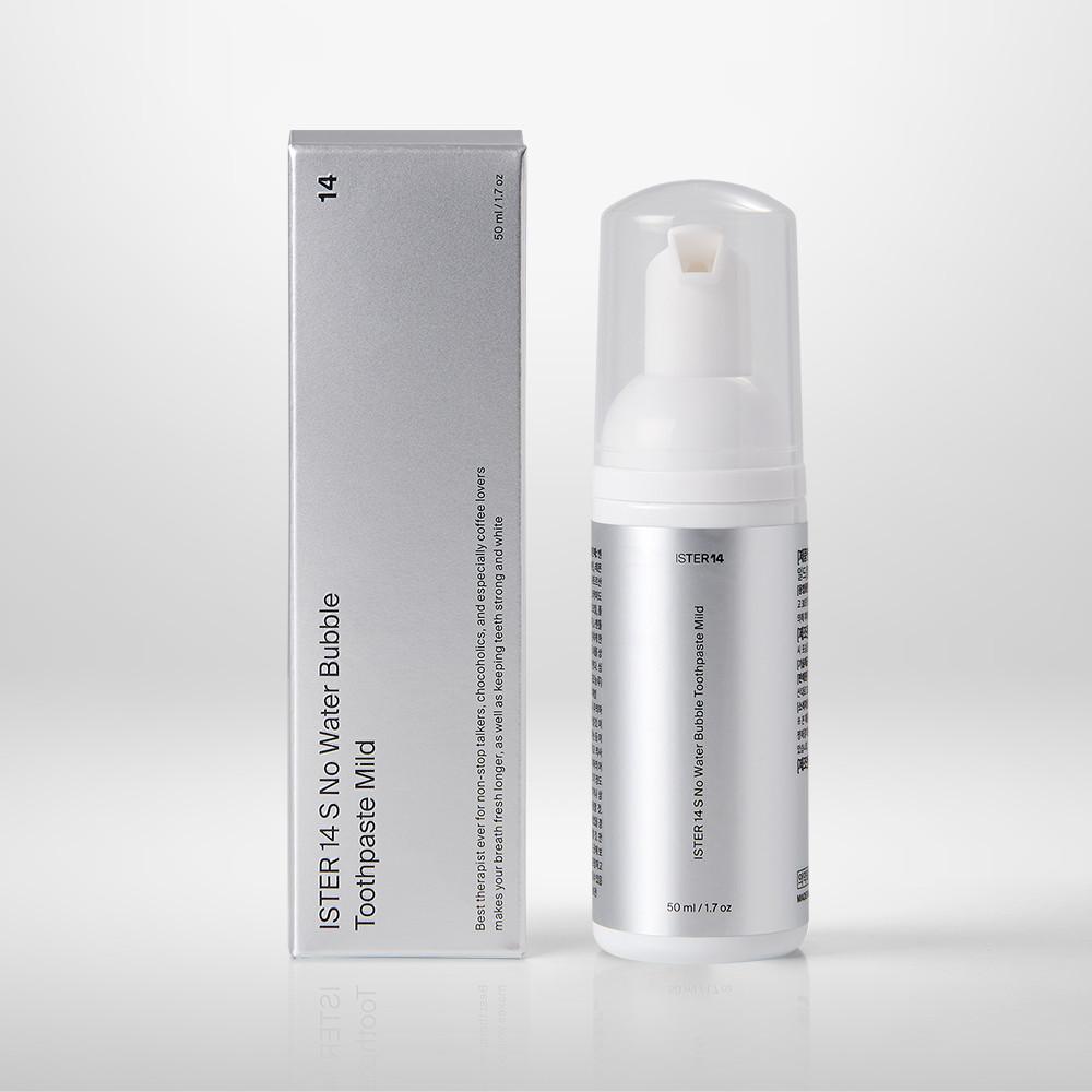 이스터14 에센스 에션셜 오일 치약 에스 노워터 버블 치약 마일드 - 특허 에센셜오일 함유 거품 치약 (무불소) 여에스더몰