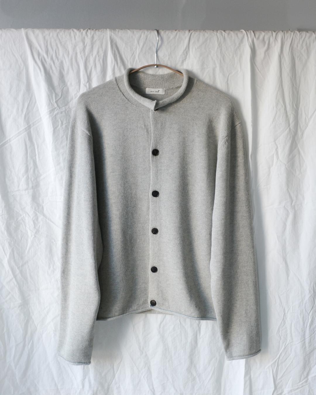 Loop hem cardigan (melange)