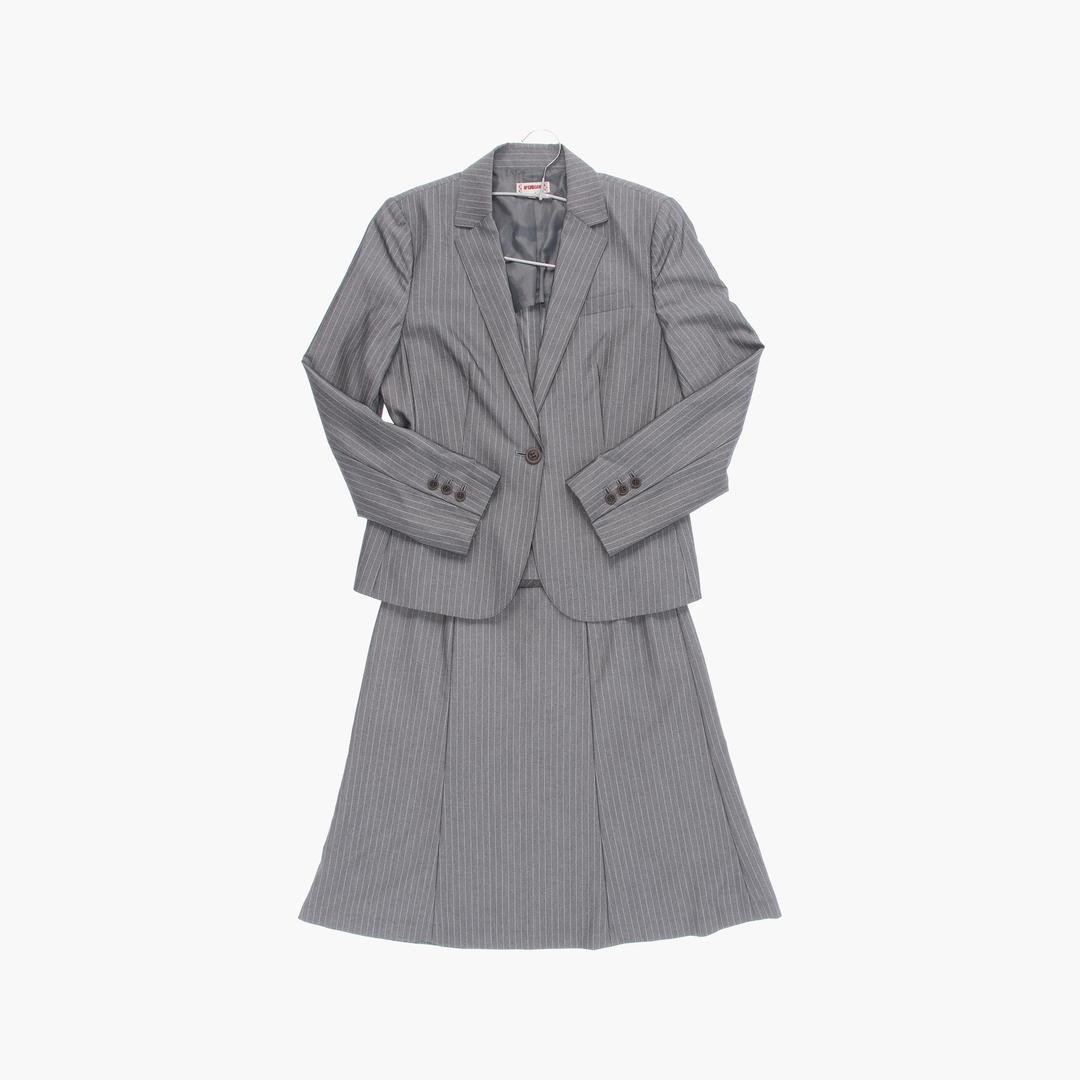 맥그리거 폴리 투피스 베이직 블레이저 여자 L