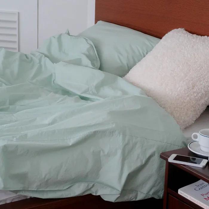 mint simple bedding