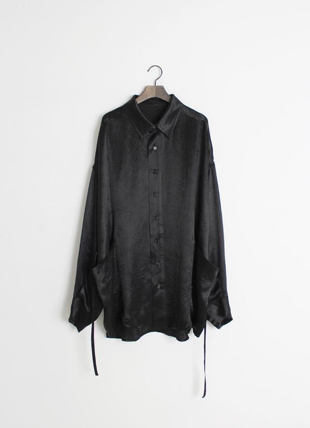 HEIMA UTILITY SHIRT / GLOSSY INK