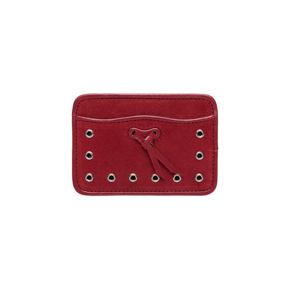 빈즈 웨스턴 슬림 카드지갑 버건디