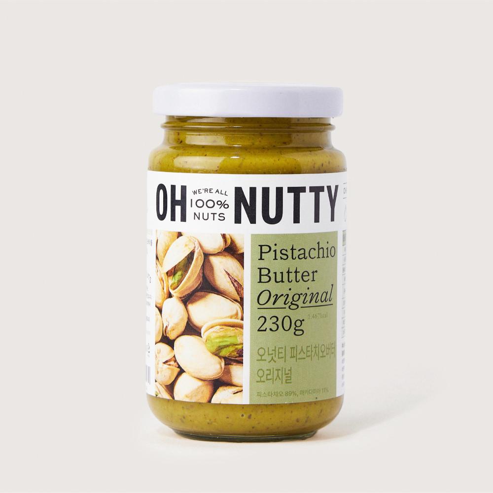 오넛티 피스타치오버터 오리지널 230g (페이스트, 스프레드, 잼) [원산지:미국]
