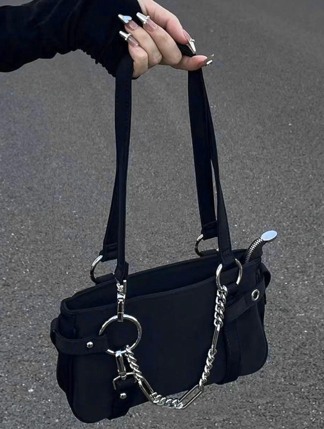 551. Roll chain sholder bag