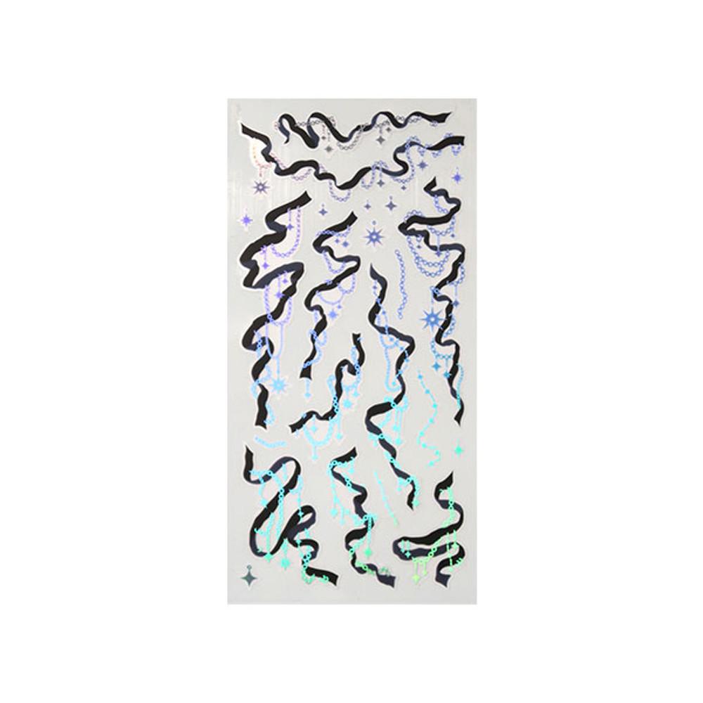 Dark Chained Confetti (다크 체인드 컨페티 스티커)