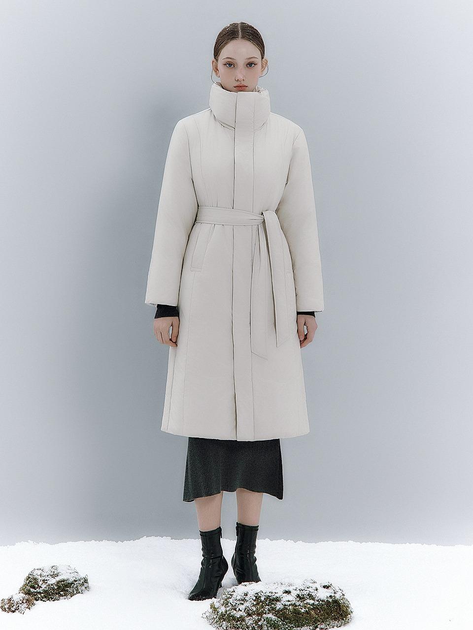 [11/19 순차배송] Roe Cashmere down padded coat_Cream