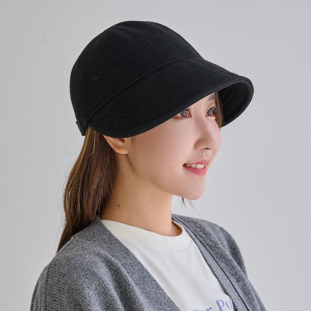 버킷햇 벙거지 가을 겨울 여성 벨크로 모자