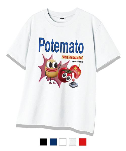 [ROF X LETINDINER] POTEMATO DUO 반팔티 [5컬러]