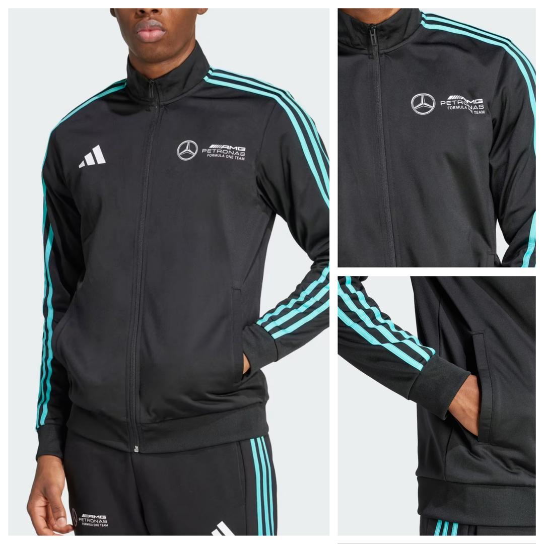 아디다스 트랙 탑 AMG 메르세데스 로고 모뮬러 DNA 트레이닝 JV5355