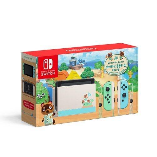NINTENDO 닌텐도 스위치 본체 HAD 동물의숲 에디션