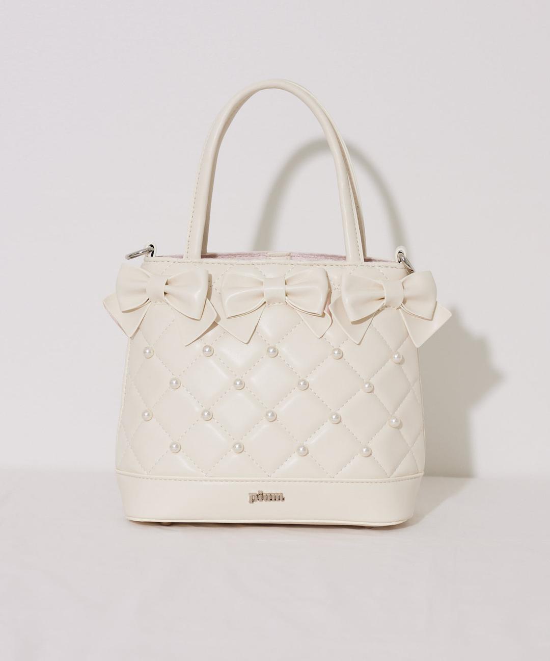 キルティングリボンバッグ