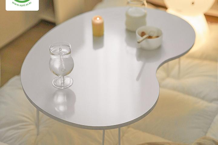 [오늘의딜] 키드니빈즈 친환경 접이식 좌식테이블 2size (보호캡 증정)