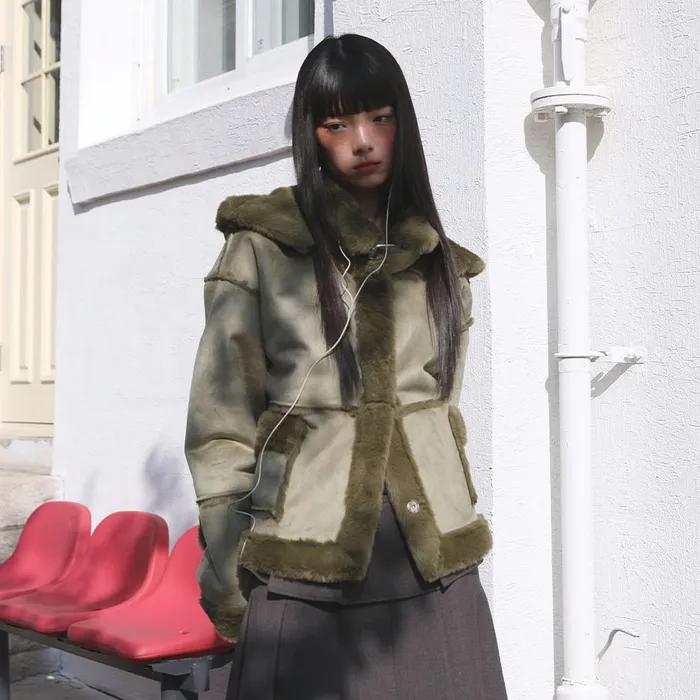 HOODIE MUSTANG(KHAKI)