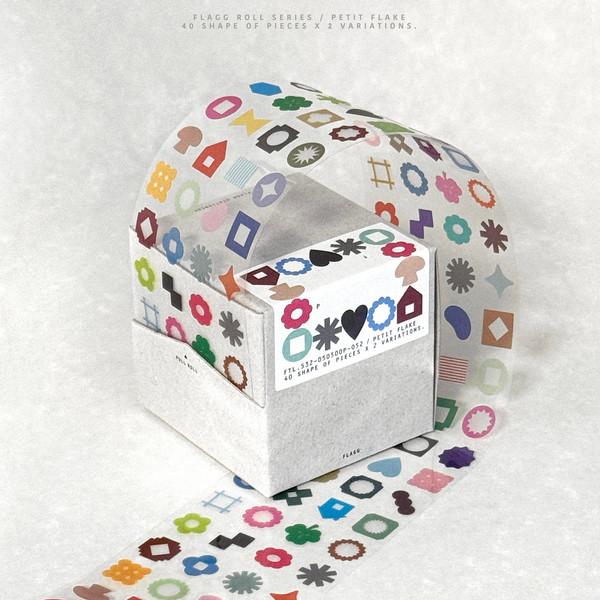 PETIT FLAKE ROLL LABEL