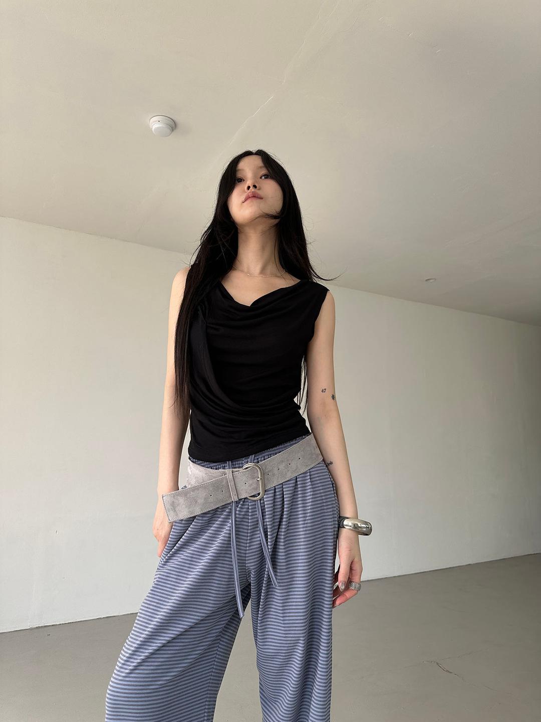 이너뮤트 drape wide top (3color)